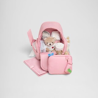 Foto 3 | Mochila Para Pañales Huggies Sunshine Pack Bridal Rose Vegan - Venta Internacional.