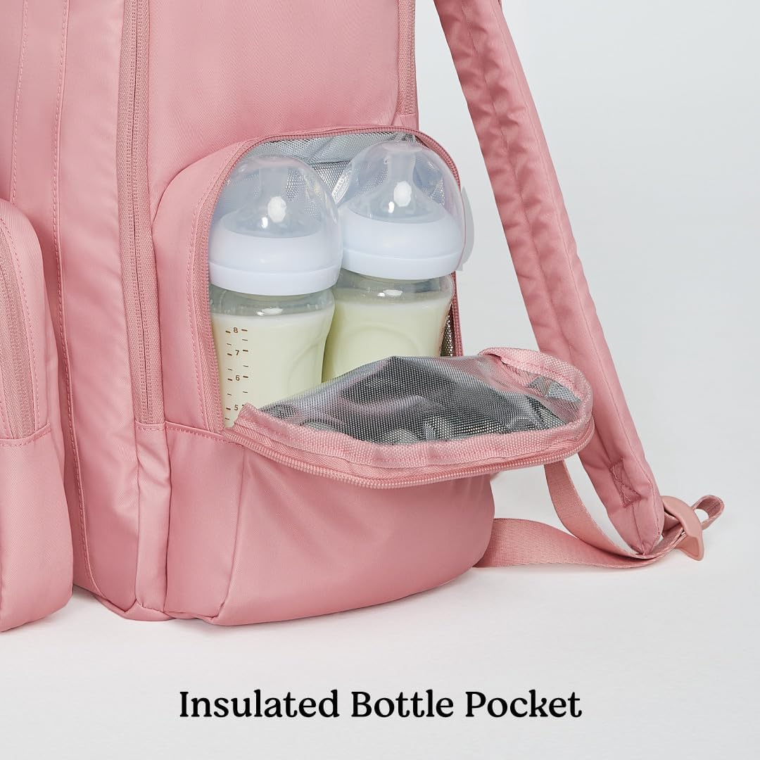 Foto 8 pulgar | Mochila Para Pañales Huggies Sunshine Pack Bridal Rose Vegan - Venta Internacional.