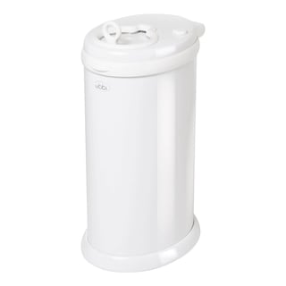 Foto 1 | Cubeta Para Pañales Ubbi De Acero Con Cierre De Olores, Sin Bolsa Especial, Color Blanco - Venta Internacional.