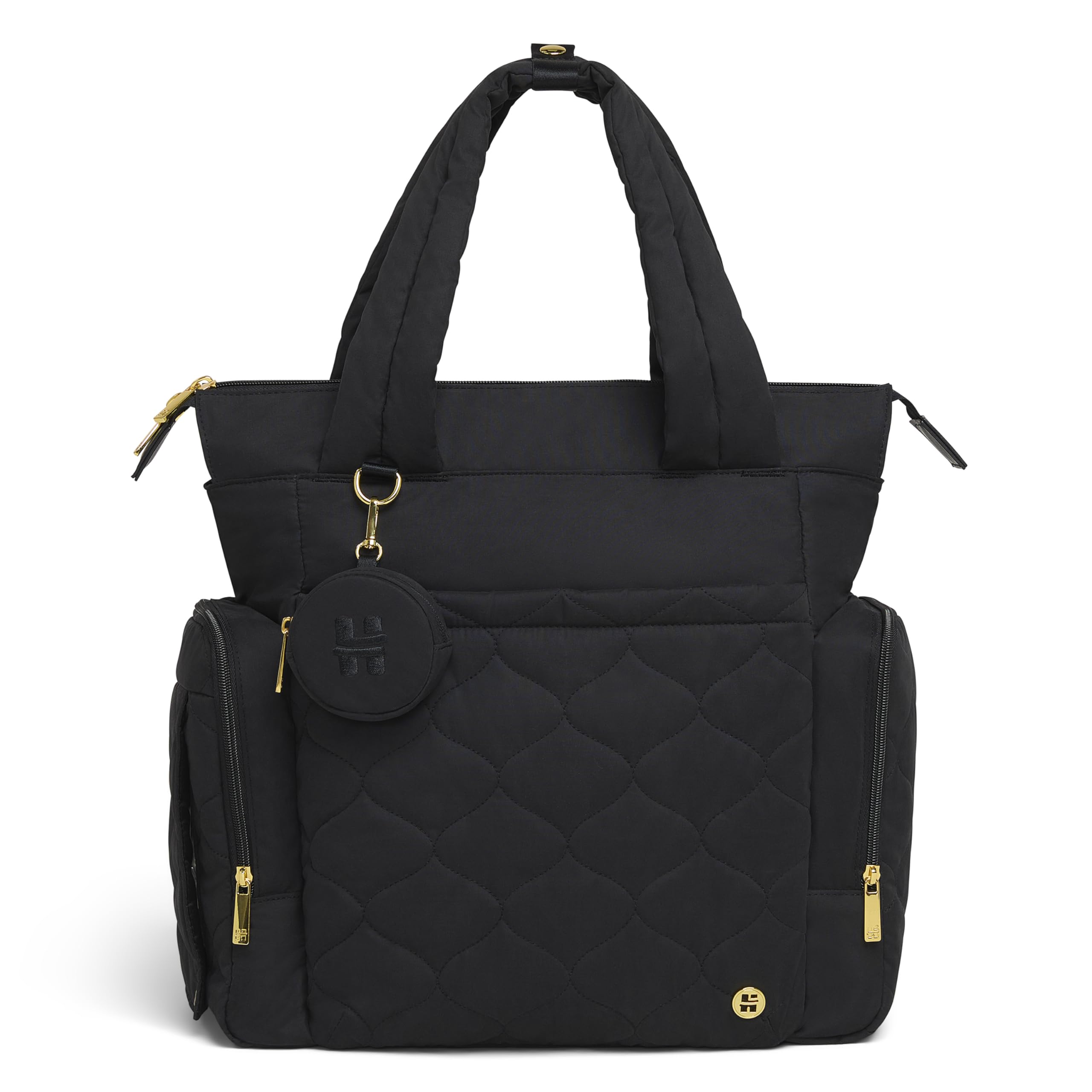 Foto 1 | Bolsa De Pañales Huggies Cozy Hugpack Tote Negra Acolchada - Venta Internacional.