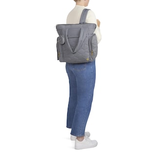 Foto 3 | Bolsa De Pañales Huggies Cozy Hugpack Tote Negra Acolchada - Venta Internacional.