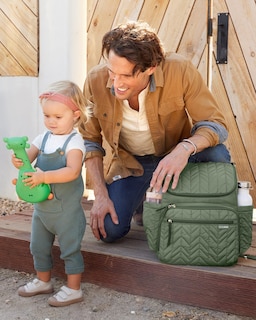 Foto 5 | Mochila Para Pañales Skip Hop Forma Con Cambiador Sage - Venta Internacional.