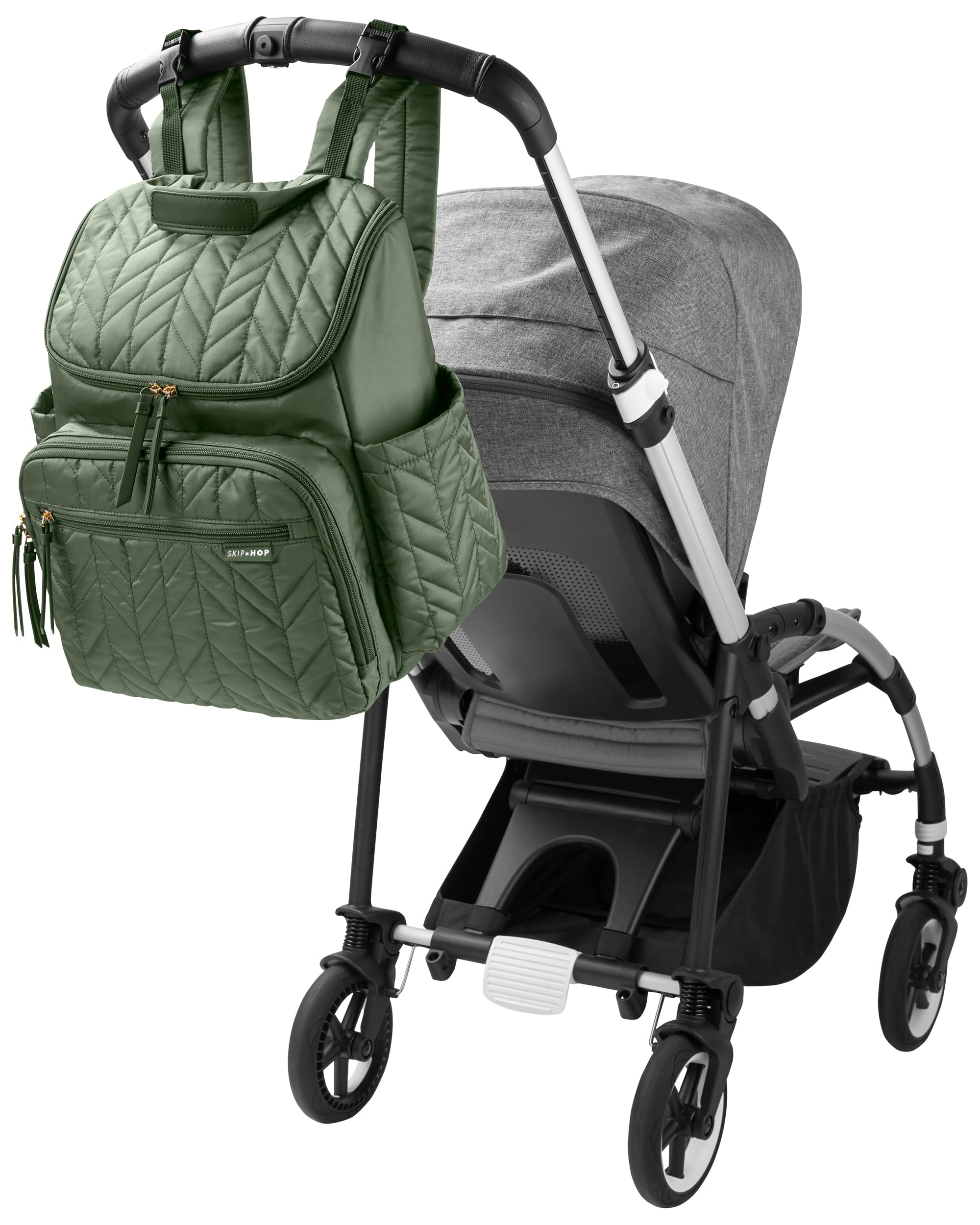 Foto 7 | Mochila Para Pañales Skip Hop Forma Con Cambiador Sage - Venta Internacional.