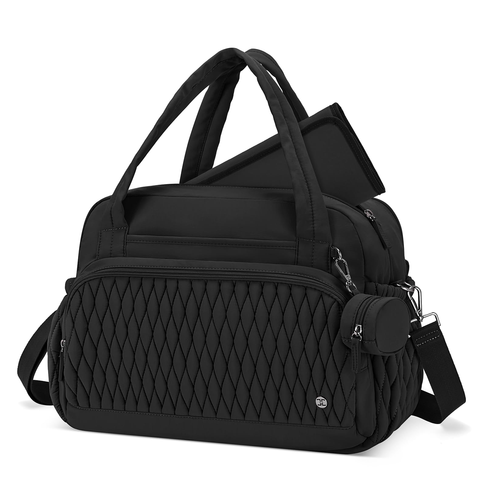 Foto 2 pulgar | Bolsa De Pañales Telena Travel Crossbody De Gran Capacidad Negra - Venta Internacional.