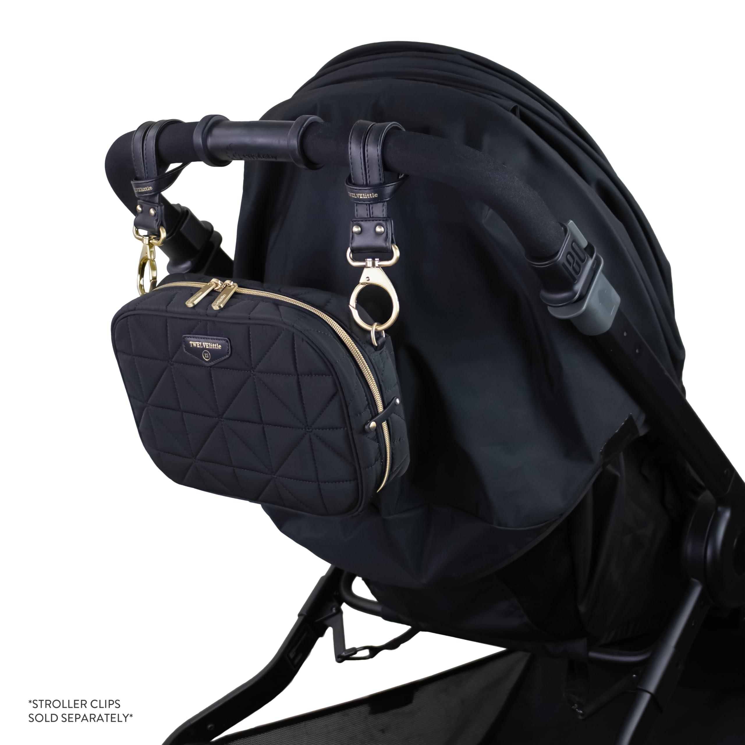 Foto 6 pulgar | Bolso Bandolera Diaper Clutch Twelvelittle 3.0 Con Cambiador Negro - Venta Internacional.