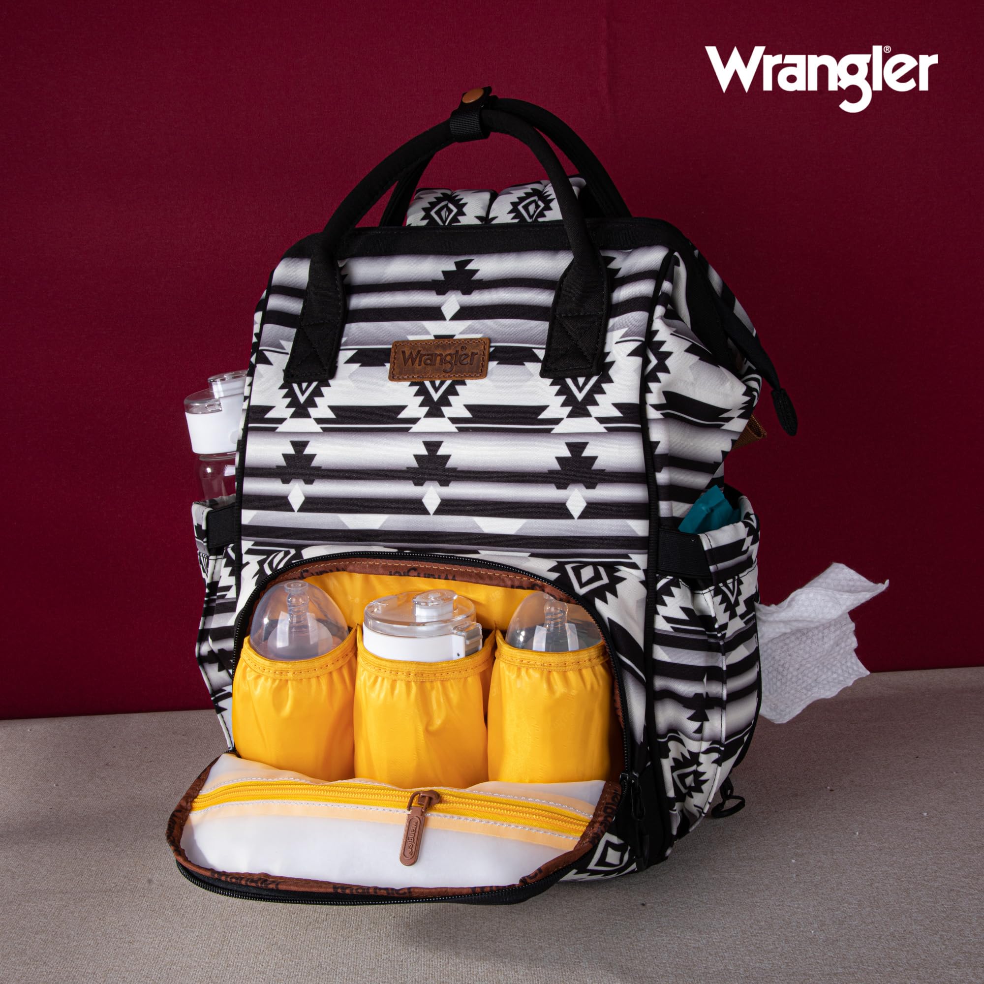 Foto 7 pulgar | Mochila De Viaje Montana West X Wrangler Aztec Waterproof - Venta Internacional.
