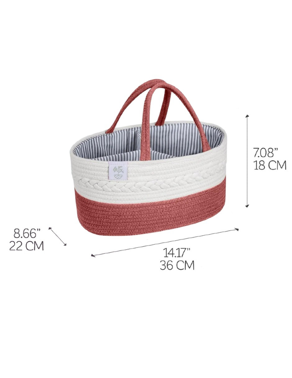 Foto 3 pulgar | Pañalera Organizador Para Bebe Coral