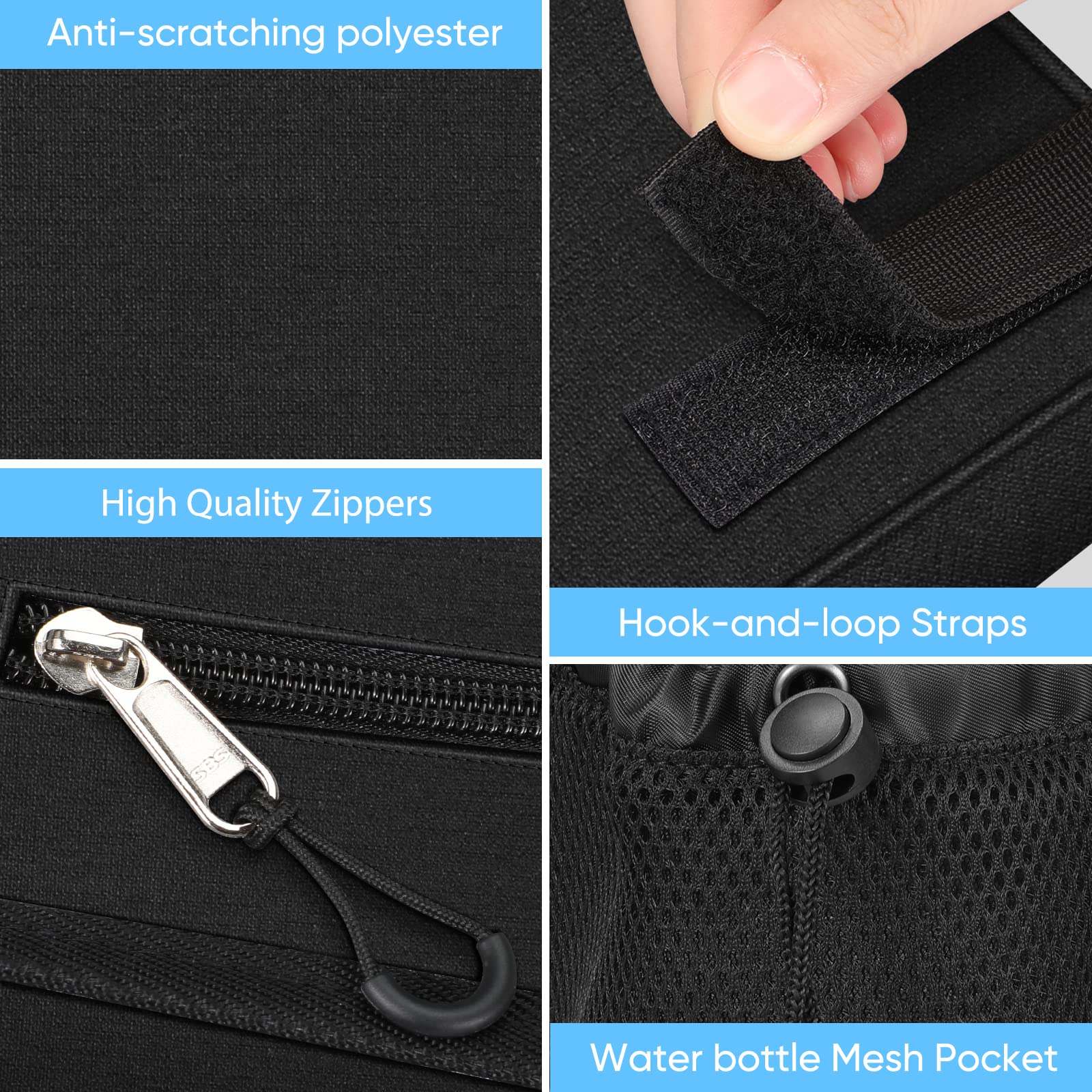 Foto 5 pulgar | Bolsa Walker Finpac Grande Con Portavasos  Color Negro - Venta Internacional.
