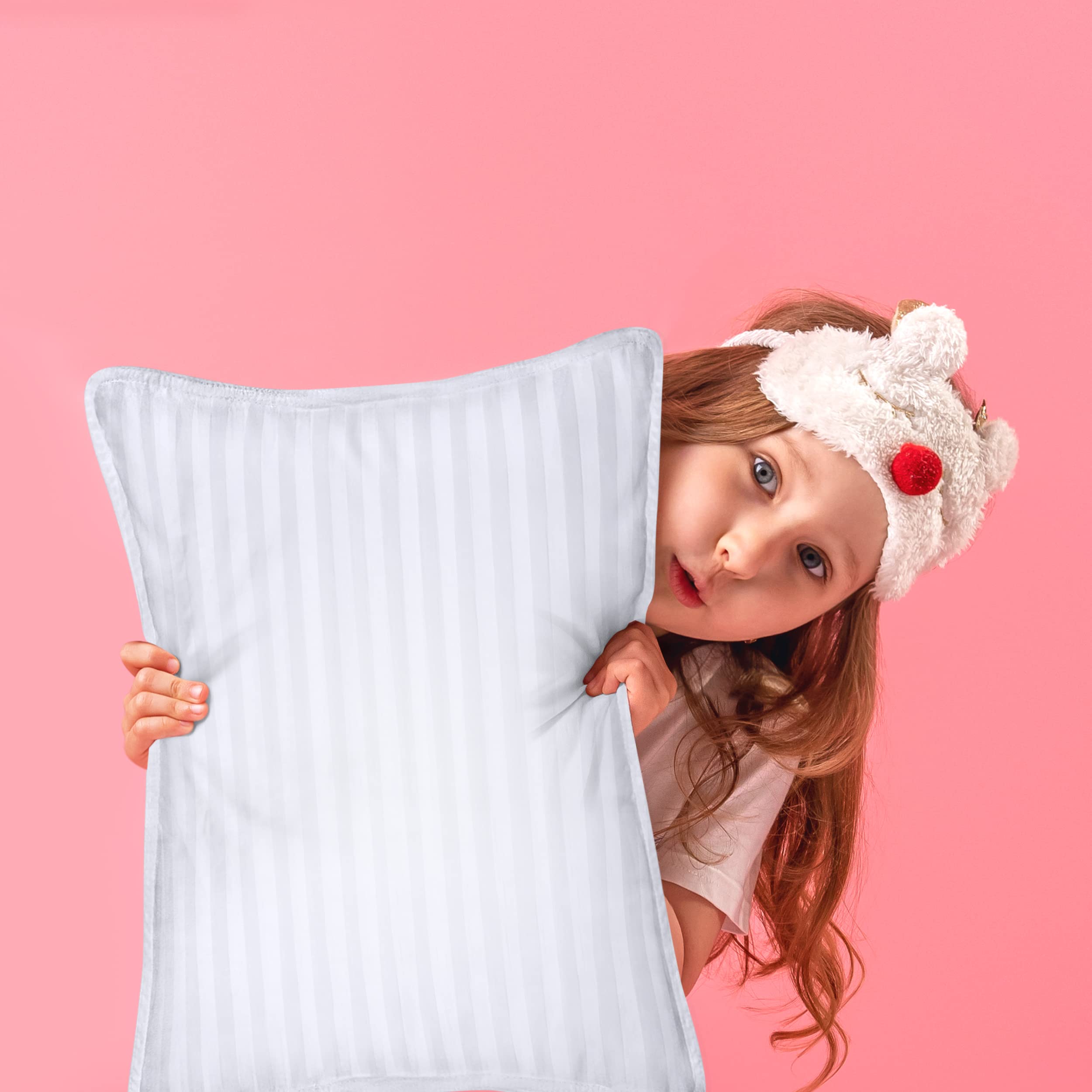 Foto 6 | Pillow Utopia Bedding Youth 16 X 22 Cm Para Niños Mayores De 5 Años, Color Blanco, Paquete De 2 - Venta Internacional.