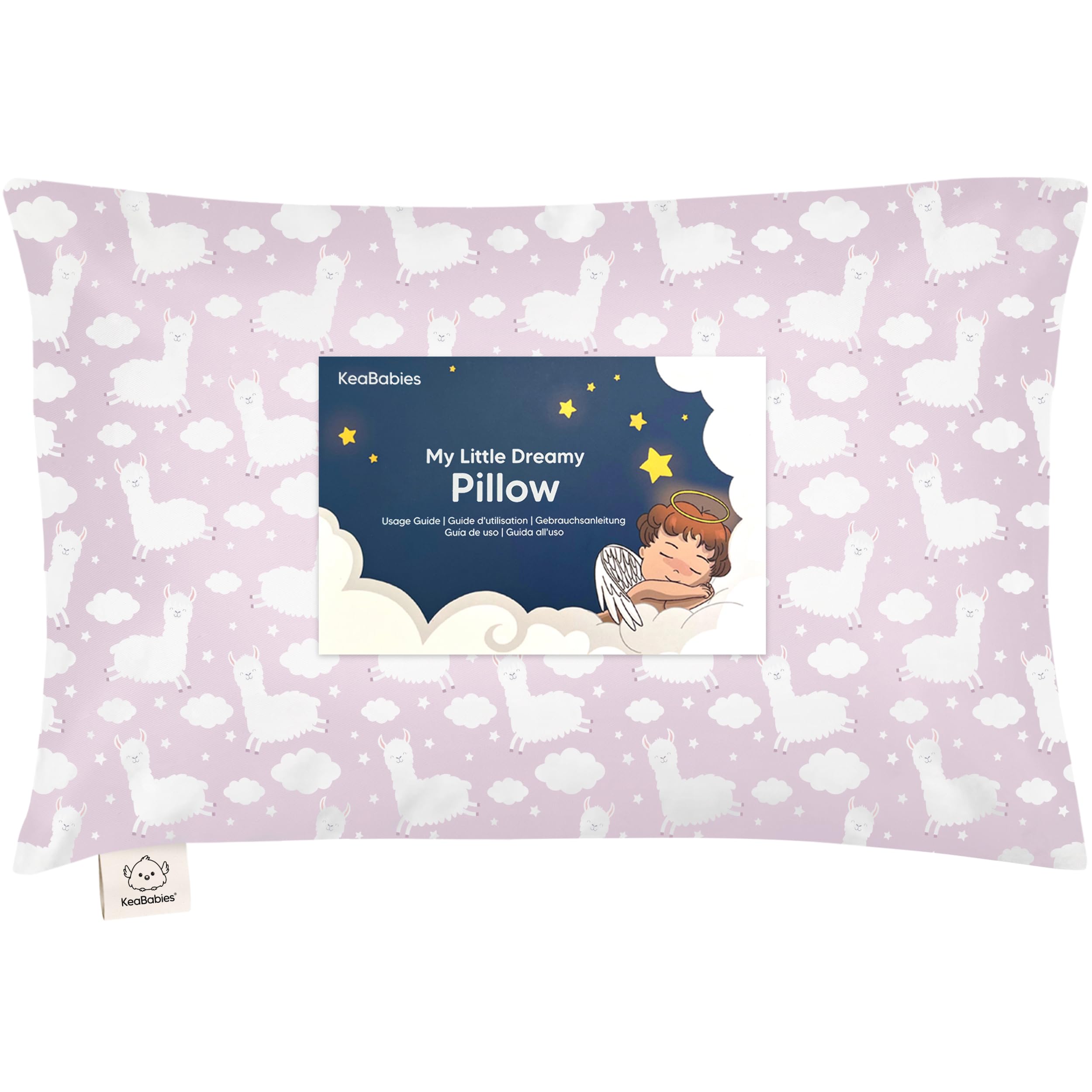Foto 2 pulgar | Almohada Keababies My Little Dreamy Para Niños Pequeños, 33 X 45 Cm, Algodón Orgánico - Venta Internacional.