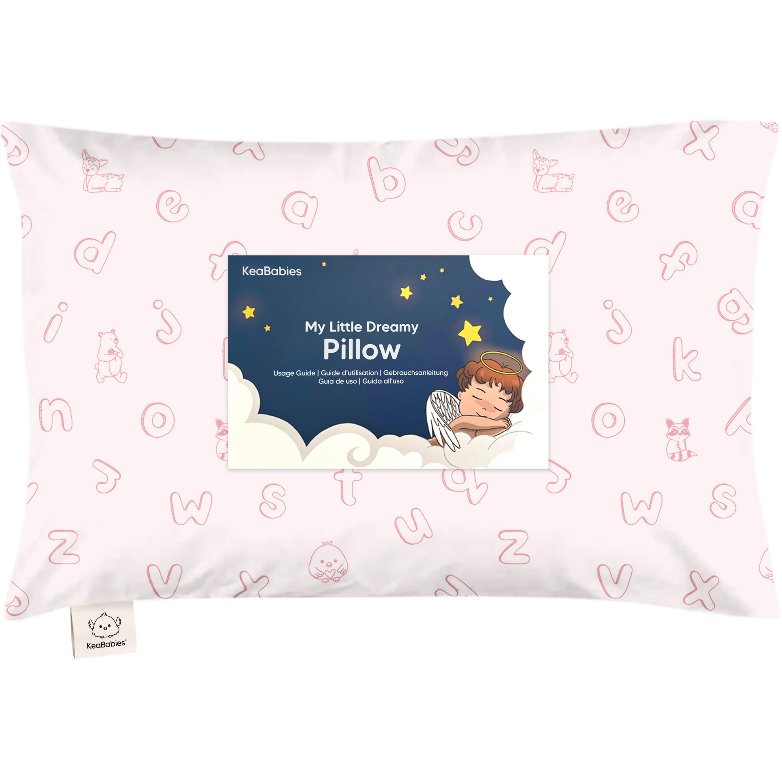 Almohada Keababies My Little Dreamy Para Niños Pequeños, 13 X 18 Cm, Algodón Orgánico - Venta Internacional. $834