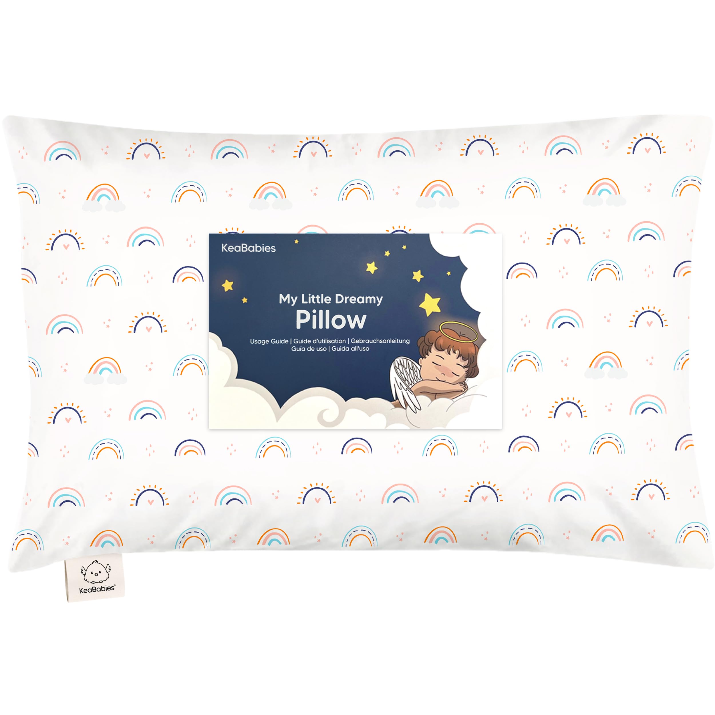 Almohada Keababies My Little Dreamy 33 x 45 cm Algodón Orgánico para Niños - Venta Internacional