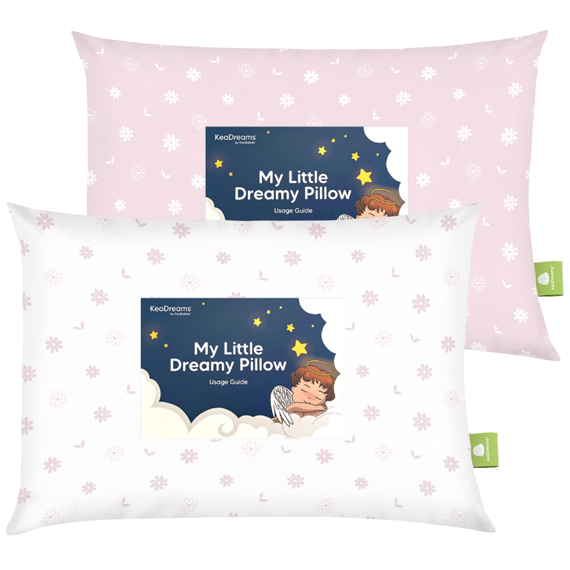 Foto 2 pulgar | Almohada Keababies Algodón Orgánico Suave 33 X 45 Cm Paquete De 2 - Venta Internacional