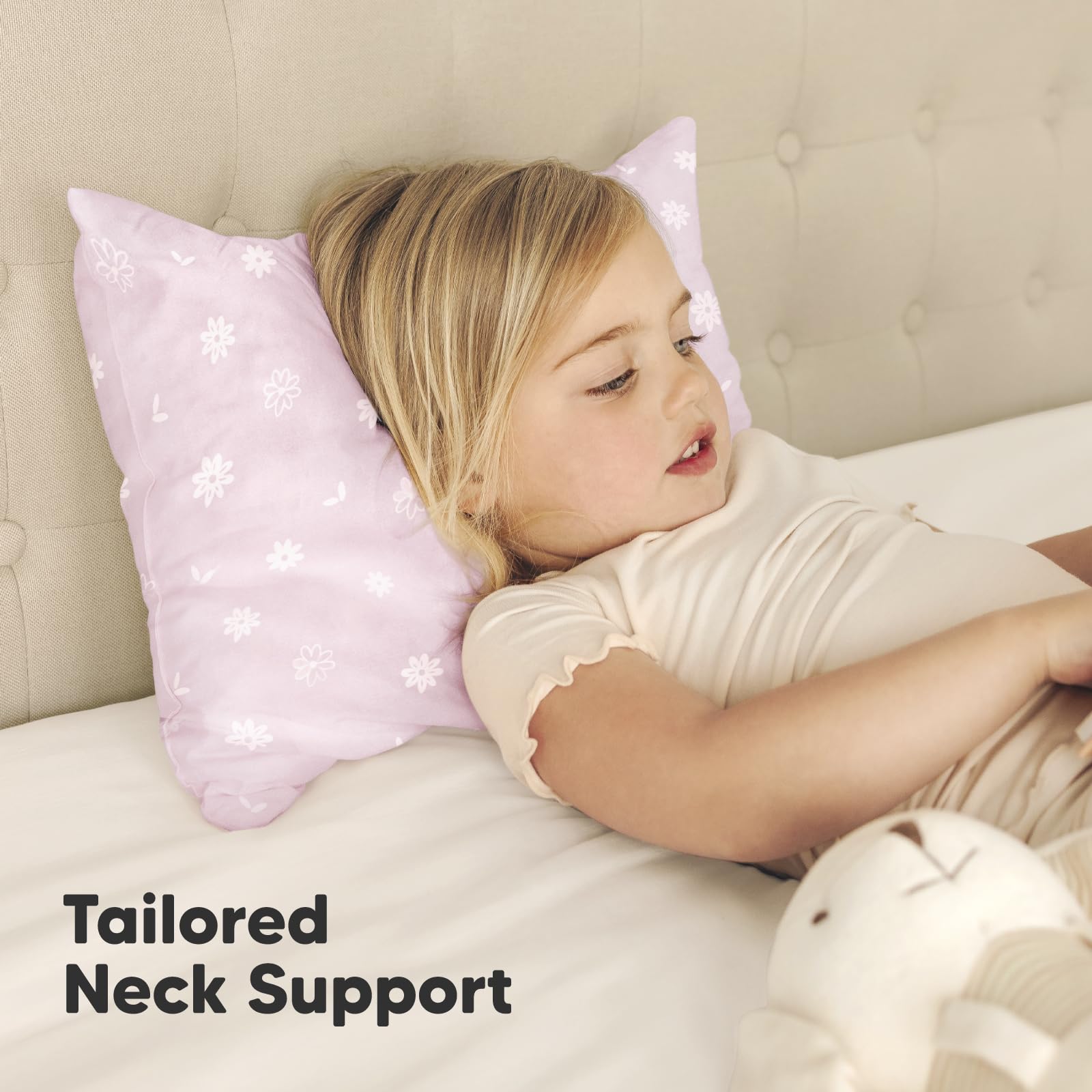 Foto 5 | Almohada Keababies Algodón Orgánico Suave 33 X 45 Cm Paquete De 2 - Venta Internacional