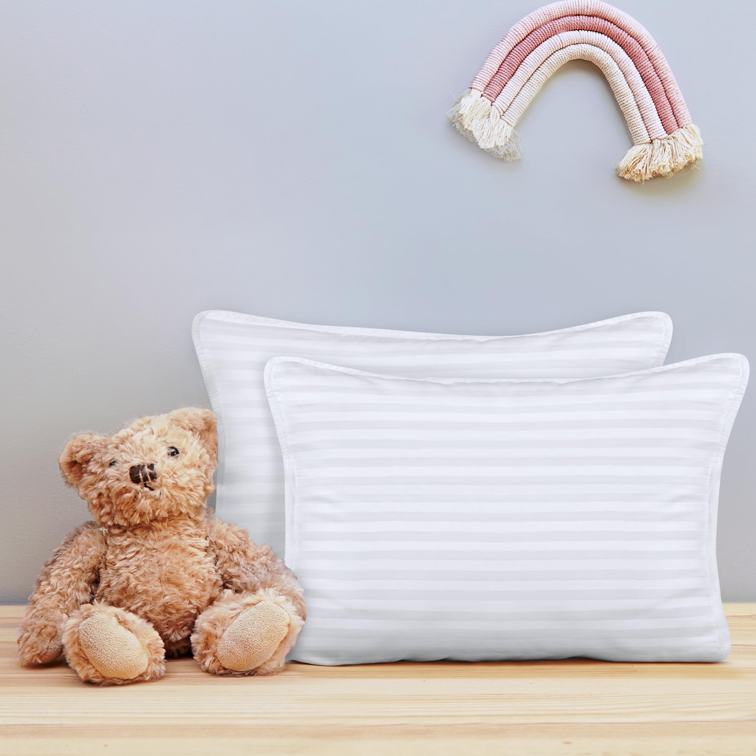 Foto 5 pulgar | Almohada Utopia Para Niños Pequeños, Mezcla De Algodón, 12 X 20 Cm, Paquete De 24 - Venta Internacional.