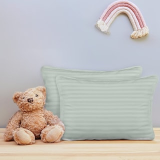 Foto 5 | Pillow Utopia Bedding Para Niños Pequeños, Paquete De 2 Unidades, 33 X 46 Cm, Gris Claro - Venta Internacional.