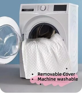 Foto 6 | Almohada Para Dormir Para Recién Nacidos Y Niños Pequeños Con Forma De Cuña Transpirable - Venta Internacional.