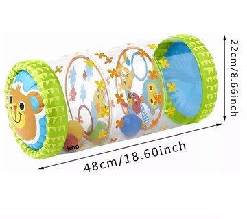 Foto 2 | Cilindro Inflable Para Bebé Estimulación Gateo Verde