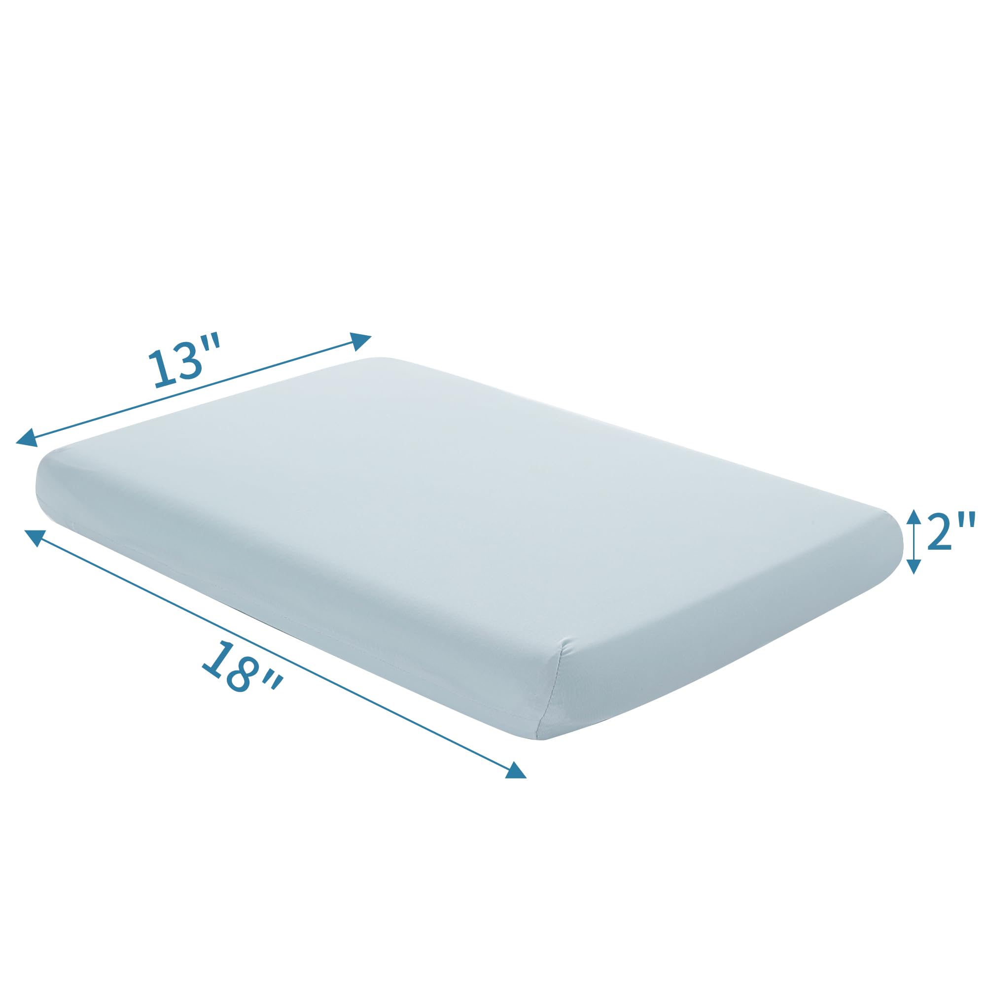 Foto 7 | Almohada Refrescante Para Niños Pequeños Hombys, Gel Viscoelástico Y Ventilado - Venta Internacional.