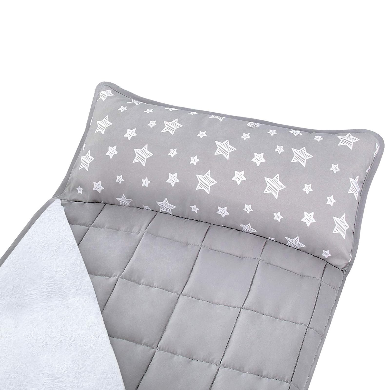 Foto 3 pulgar | Nap Mat Moonsea Para Niños Pequeños Con Almohada Y Manta Polar Tipo Minky - Venta Internacional.