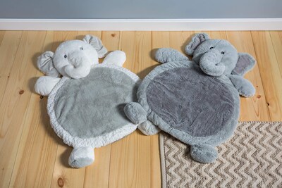 Foto 2 | Alfombrilla Para Bebé Mary Meyer Bestever Blue Elephant, 31 X 23 Pulgadas - Venta Internacional.