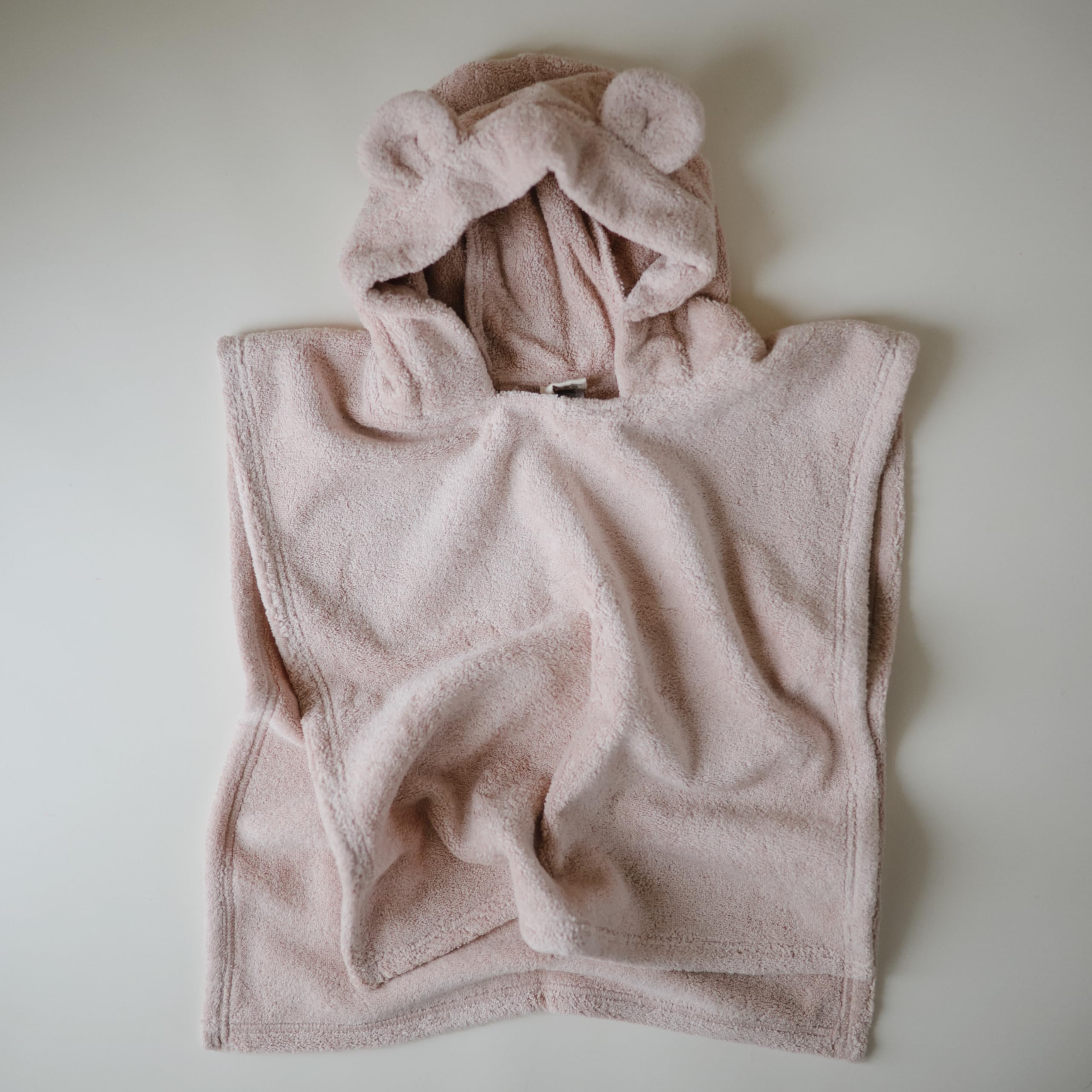 Foto 4 pulgar | Poncho Toalla Mushie Para Bebés Y Niños Pequeños De Algodón Orgánico - Venta Internacional.