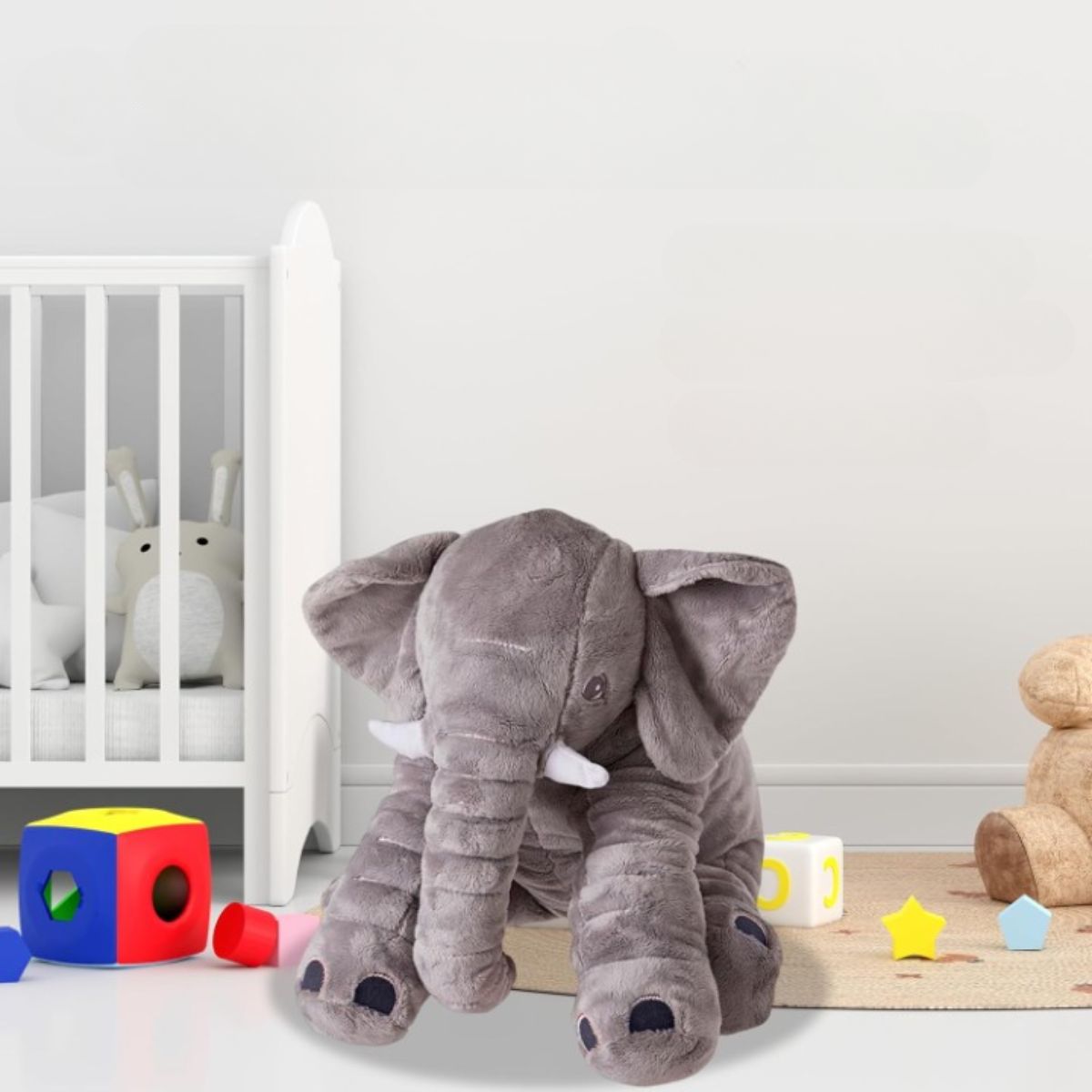 Foto 5 pulgar | Kit De 2 Almohada Para Bebé De Elefante Bluelander