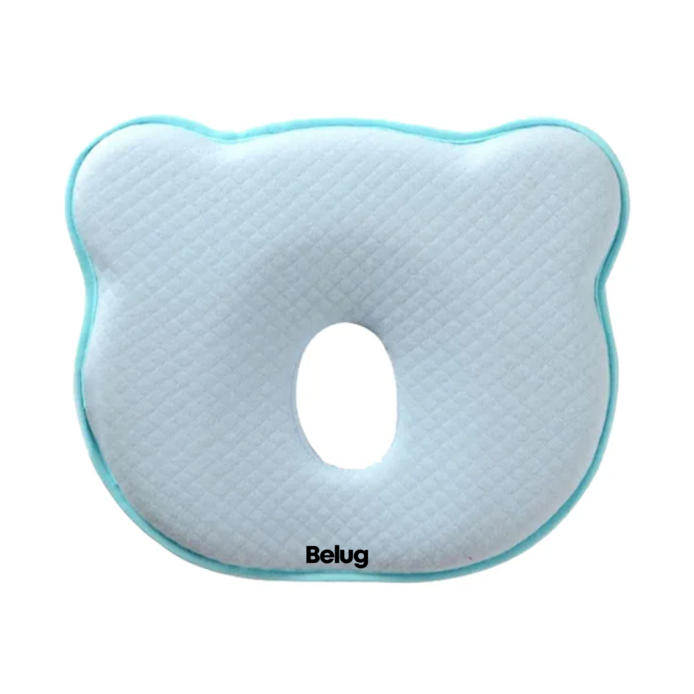 Foto 2 pulgar | Almohada Para Bebé Foam Belug  Azul Claro