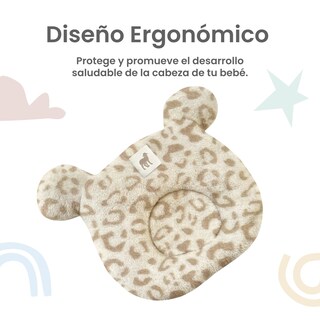 Foto 3 | Almohada Moldeadora Para Bebé Nap Baby - Manchitas