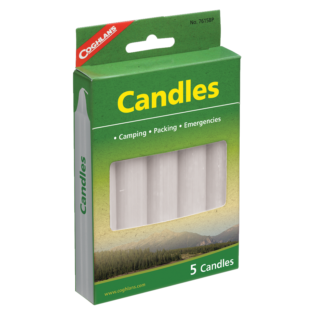 Foto 2 | Paquete de 5 Velas Multiusos Coghlan’s color Blanco