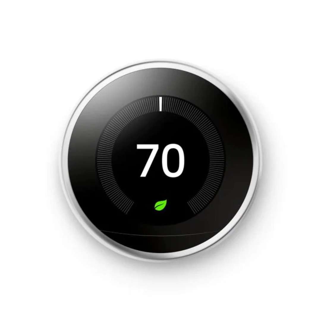 Foto 4 pulgar | Termostato Inteligente Nest 3ra Gen Polished Steel de Acero Inoxidable