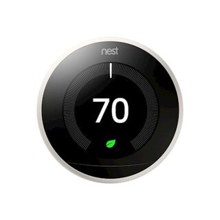 Foto 2 | Termostato Inteligente Nest color Blanco de 3ra Gen de Acero Inoxidable