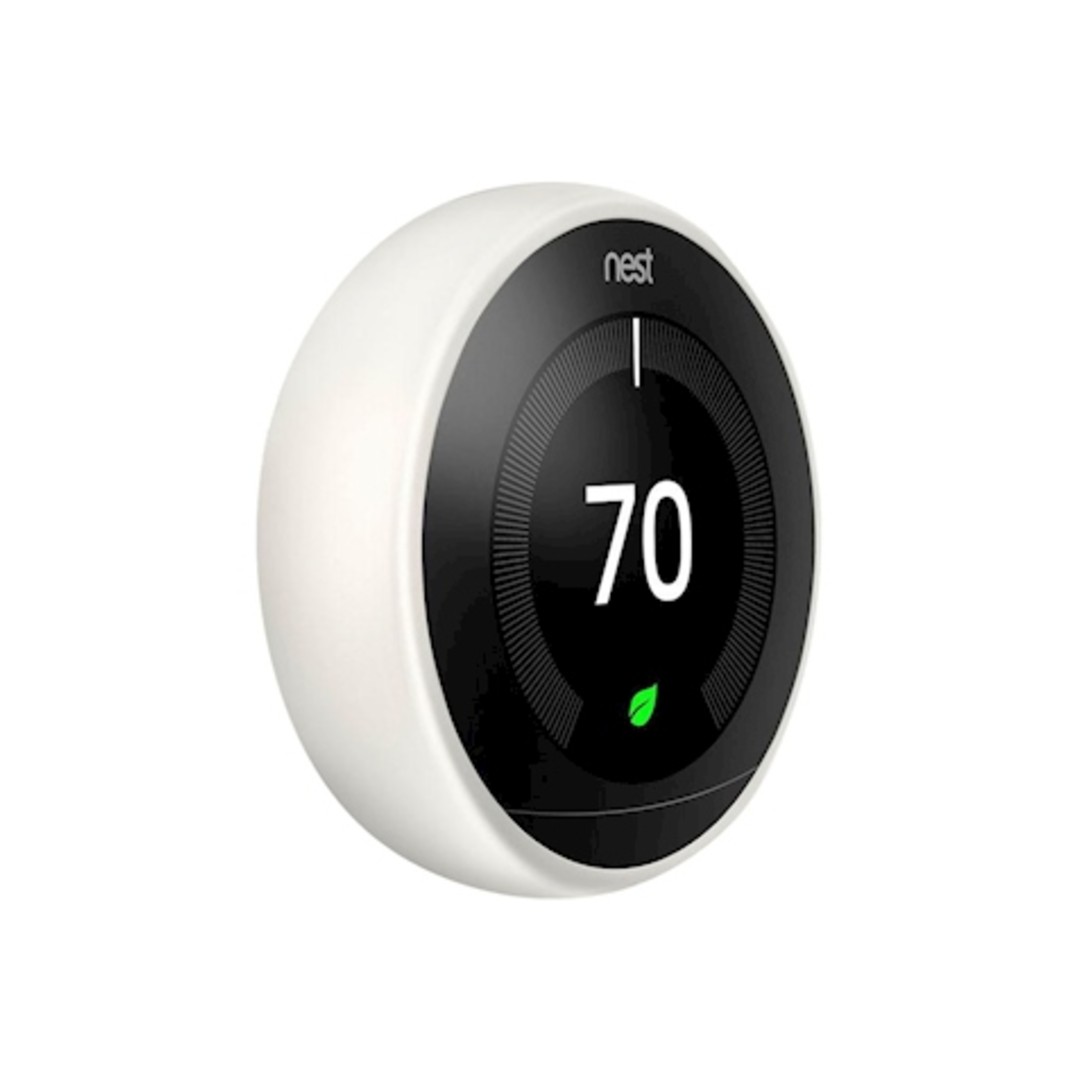 Foto 4 pulgar | Termostato Inteligente Nest color Blanco de 3ra Gen de Acero Inoxidable