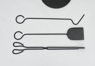Foto 3 | Juego De Chimenea Zense Tamara Negro