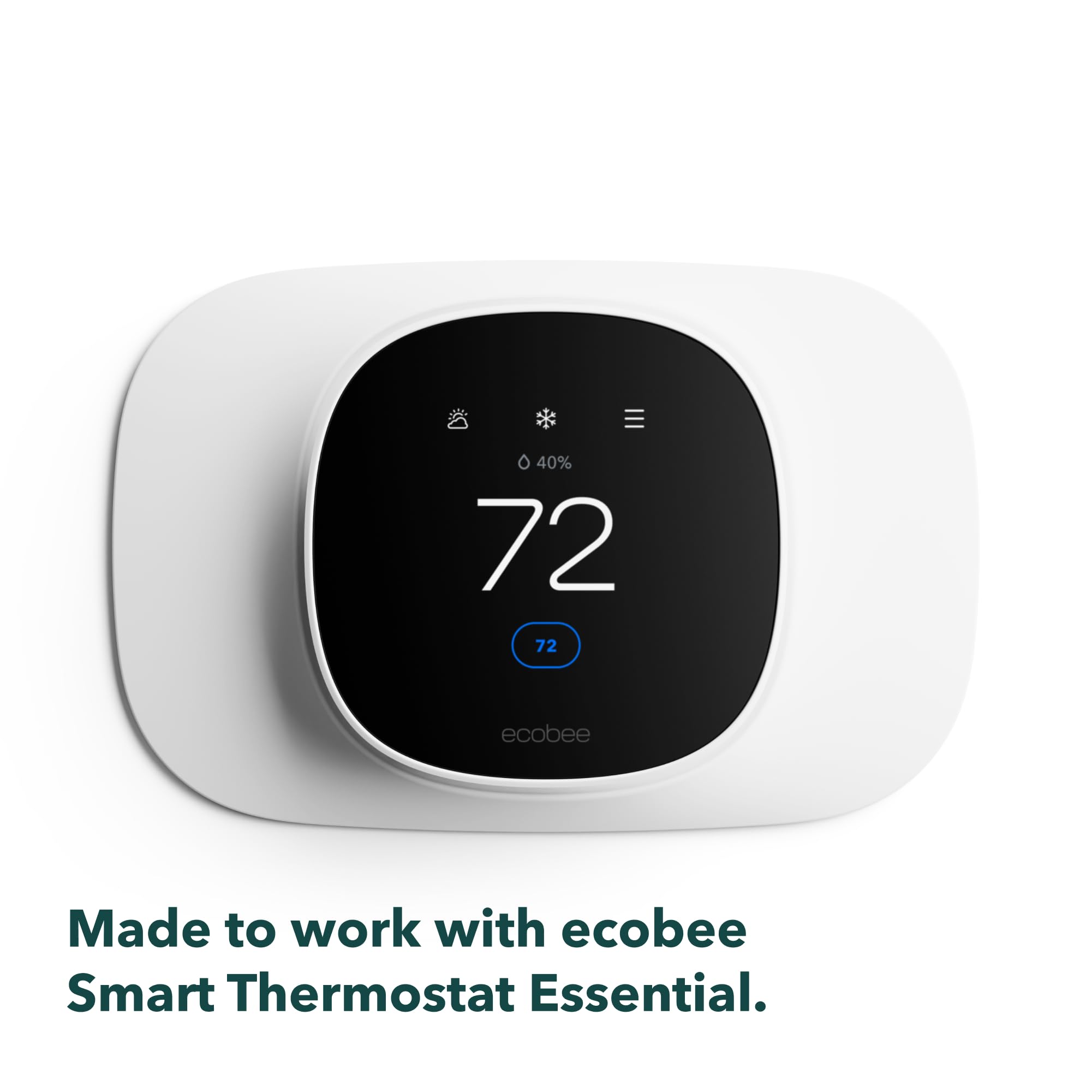 Foto 3 pulgar | Placa De Acabado Para Termostato Inteligente Ecobee Essential - Ecobee - Venta Internacional.