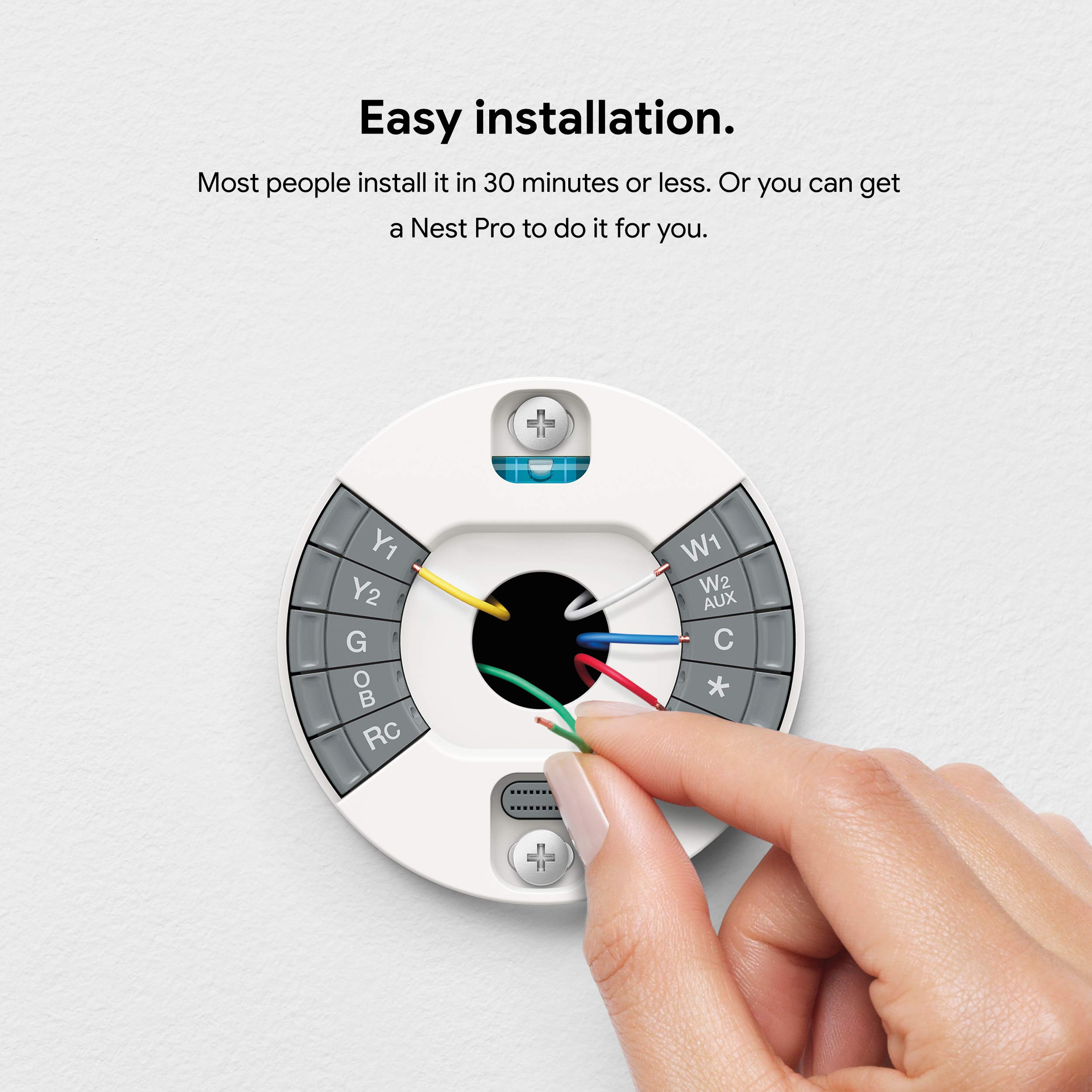 Foto 6 | Termostato Inteligente Nest Learning De Tercera Generación Con Alexa, Negro Espejo - Venta Internacional.