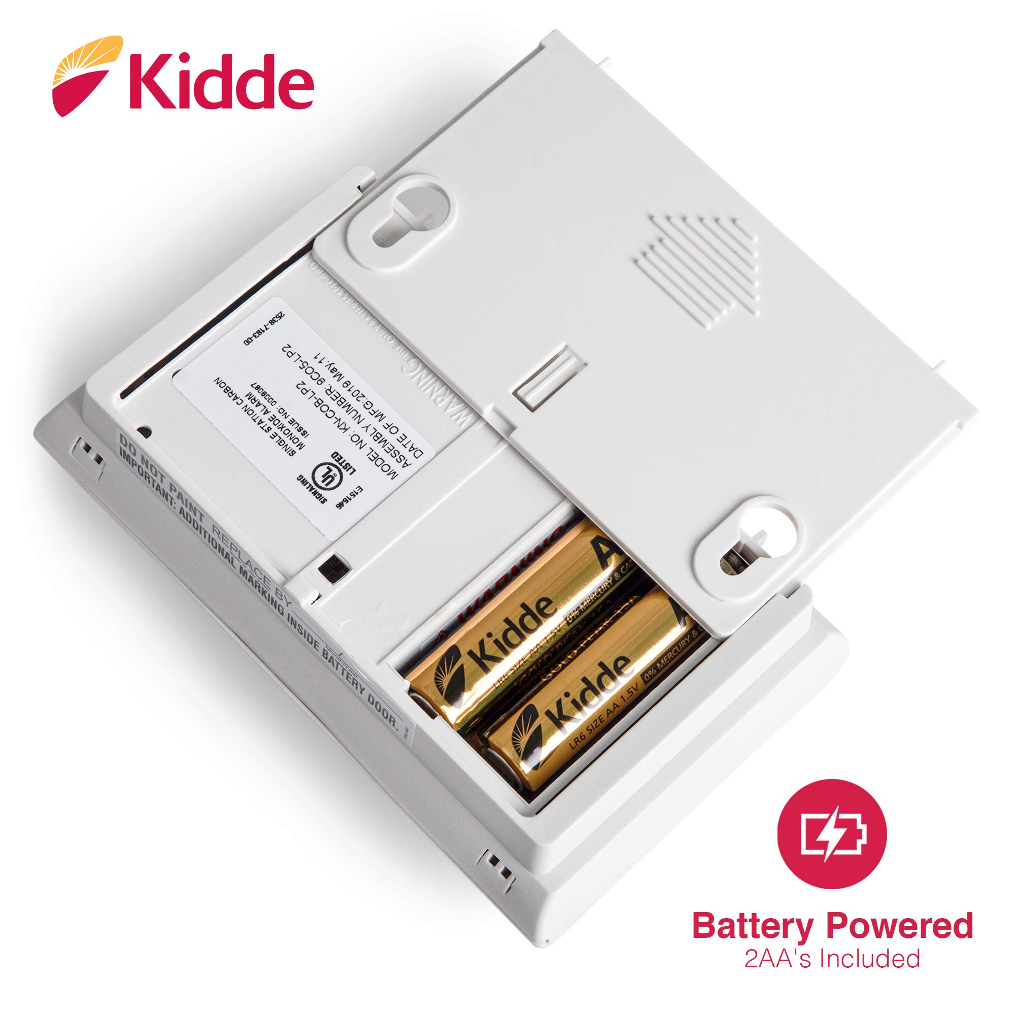 Foto 6 pulgar | Detector De Monóxido De Carbono Kidde Alimentado Por Pilas Con Led - Venta Internacional.