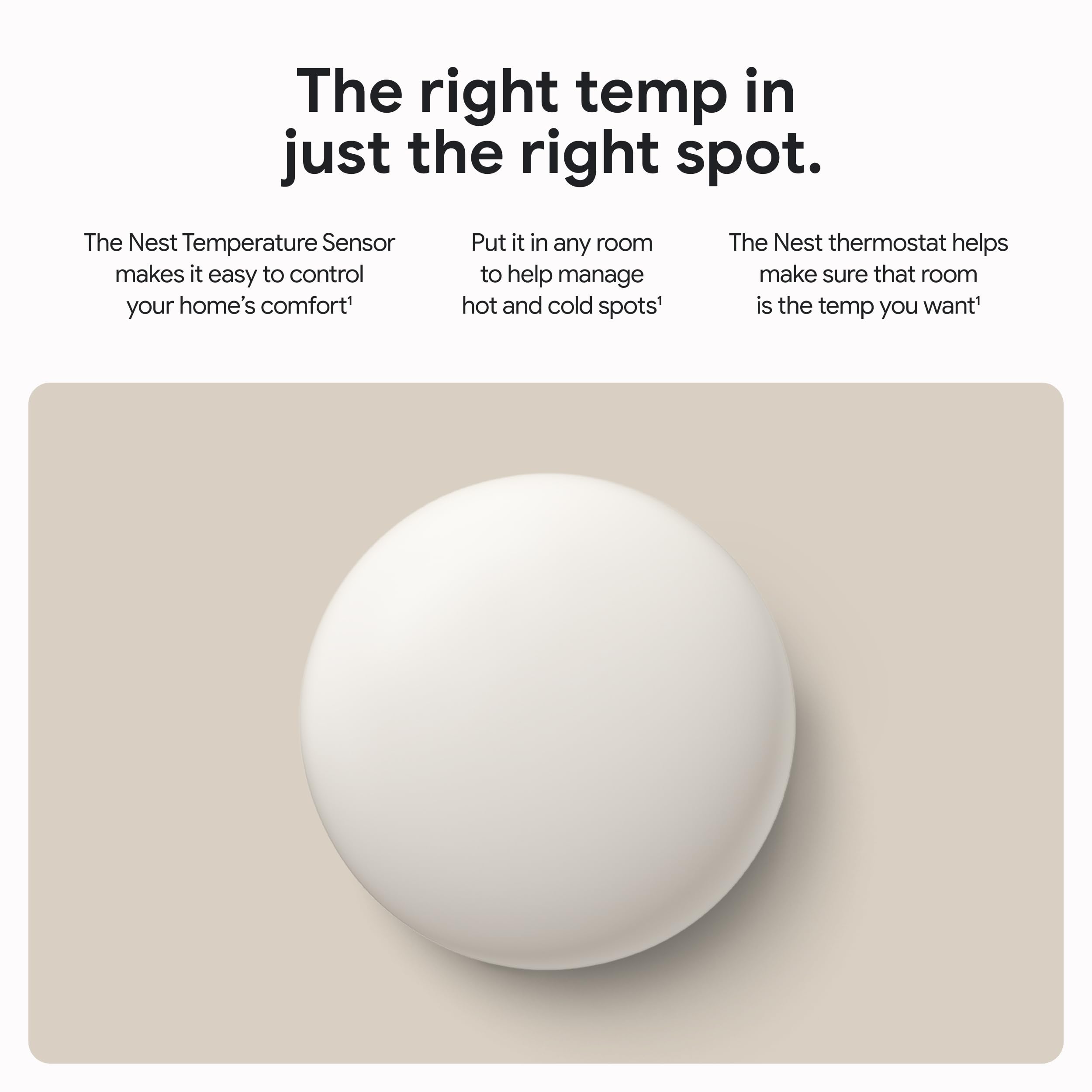 Foto 3 pulgar | Sensor De Temperatura Google Nest 2nd Gen - Porcelana - Venta Internacional.