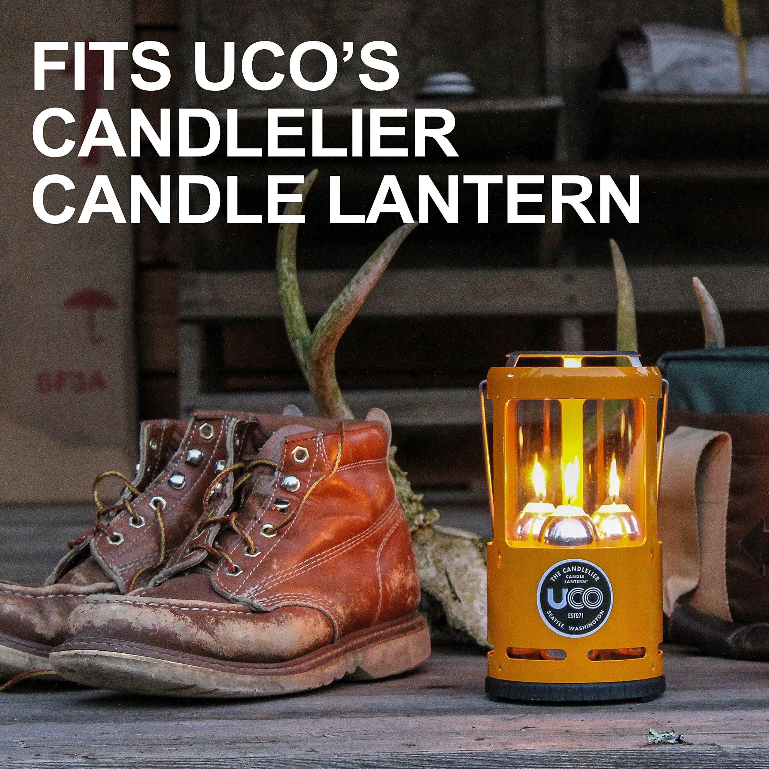 Foto 4 pulgar | Faroles Blancos De 12 Horas Para Velas Uco De Candles Uco, Paquete De 20 - Venta Internacional.