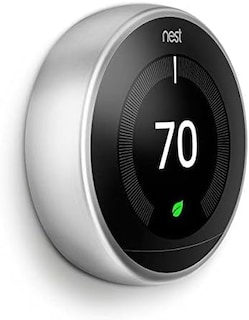 Foto 2 | Termostato Inteligente Reacondicionado Google Nest Learning De Acero Inoxidable De Tercera Generació - Venta Interna