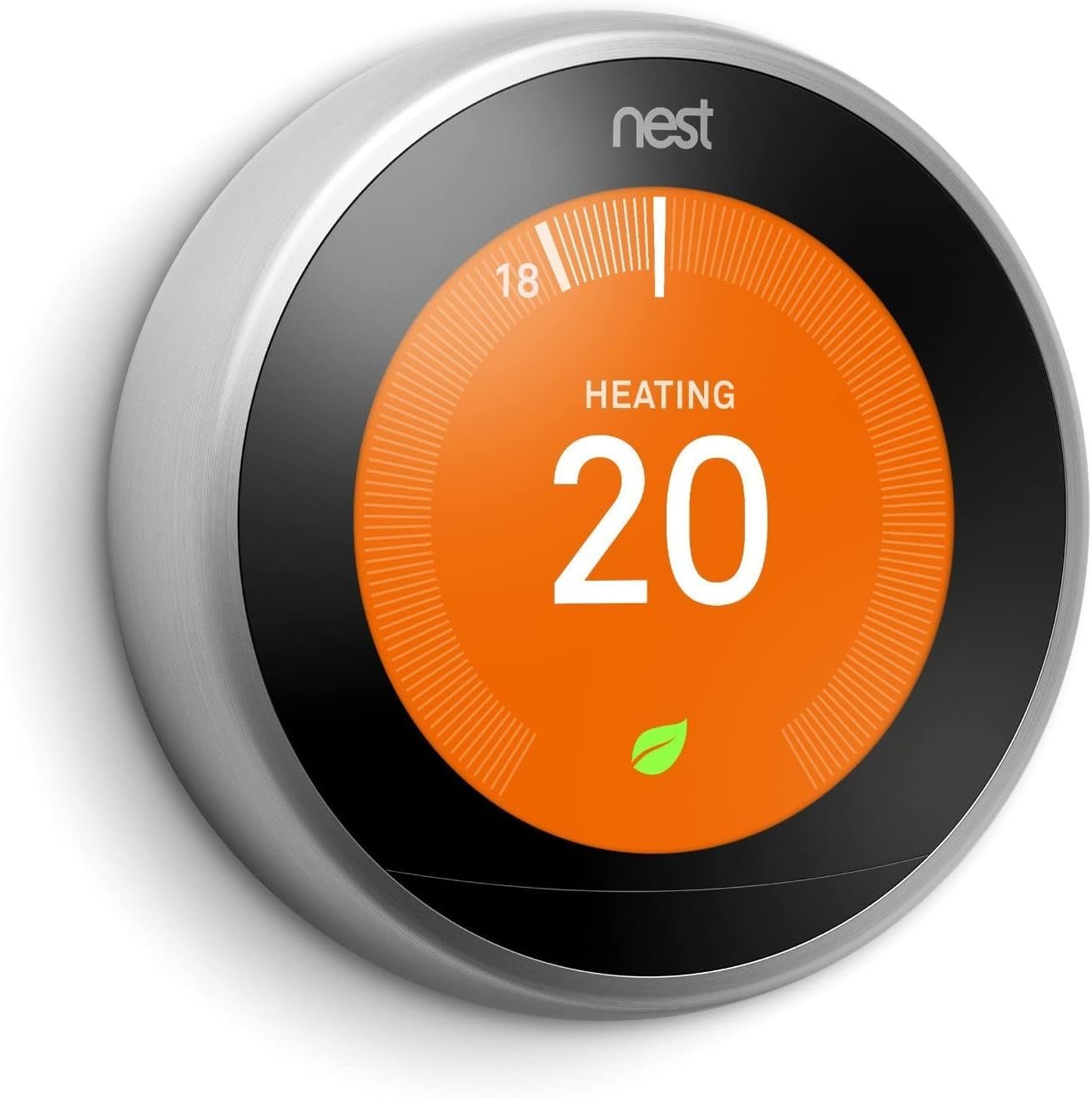 Foto 4 pulgar | Termostato Inteligente Reacondicionado Google Nest Learning De Acero Inoxidable De Tercera Generació - Venta Interna