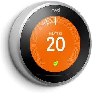 Foto 3 | Termostato Inteligente Reacondicionado Google Nest Learning De Acero Inoxidable De Tercera Generació - Venta Interna
