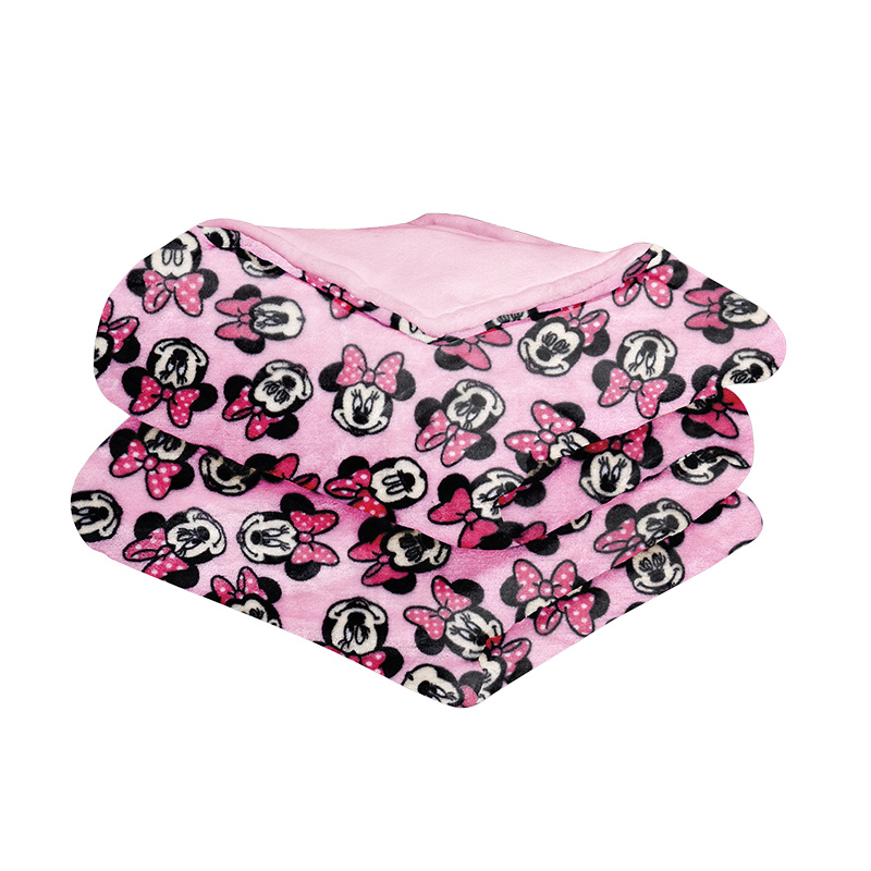 Cobertor Tesso Home New York Mat color Rosa - Minnie