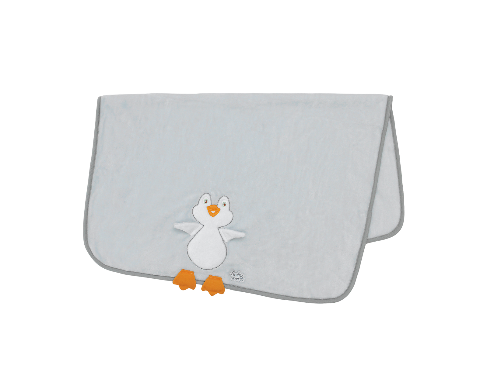 Foto 4 pulgar | Frazada para Bebé Baby Mink BM796 color Gris