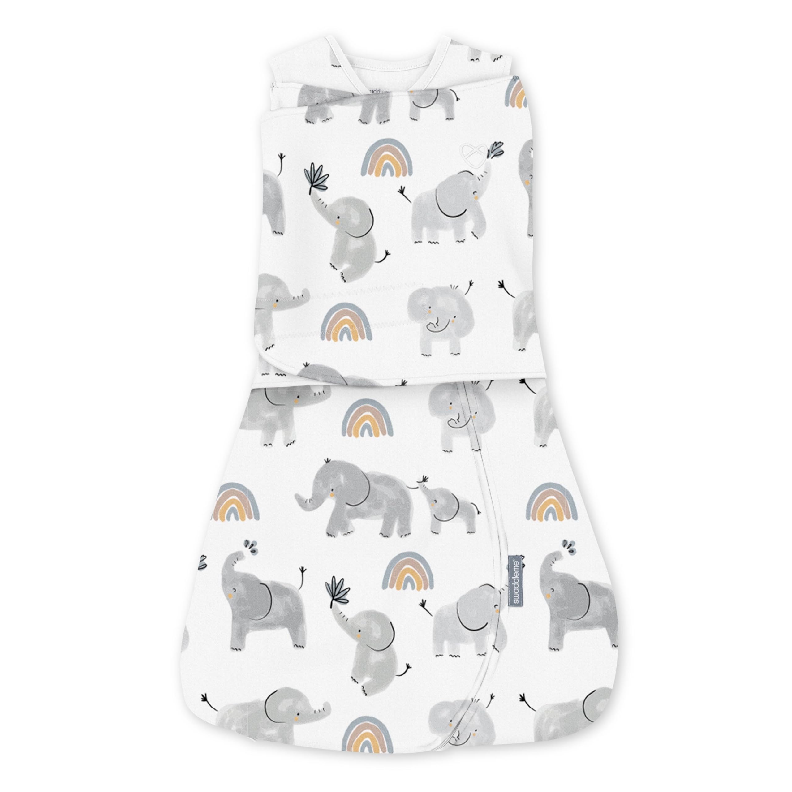 Foto 2 pulgar | Swaddle Ingenuity Elefante sin Mangas 3 a 6 Meses - Venta Internacional