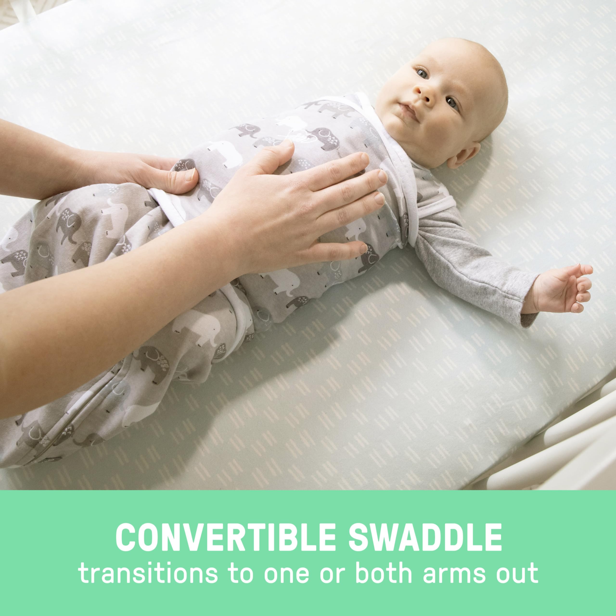 Foto 2 | Swaddle Ingenuity Elefante sin Mangas 3 a 6 Meses - Venta Internacional