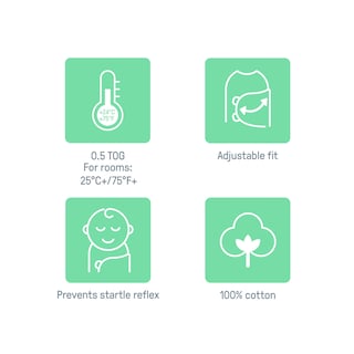 Foto 3 | Swaddle Ingenuity Elefante sin Mangas 3 a 6 Meses - Venta Internacional