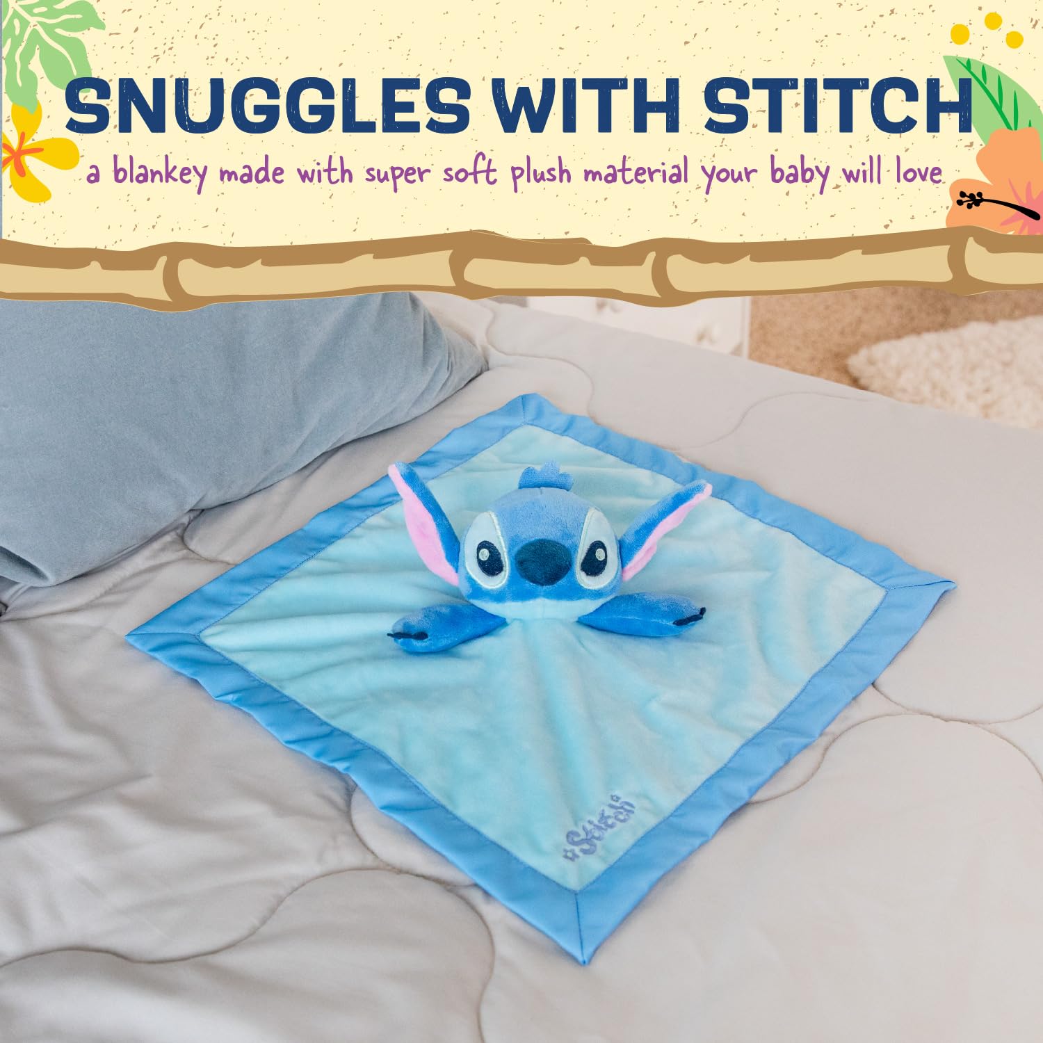 Foto 3 pulgar | Manta de Seguridad Kids Preferred Disney Baby Lilo Stitch - Venta Internacional