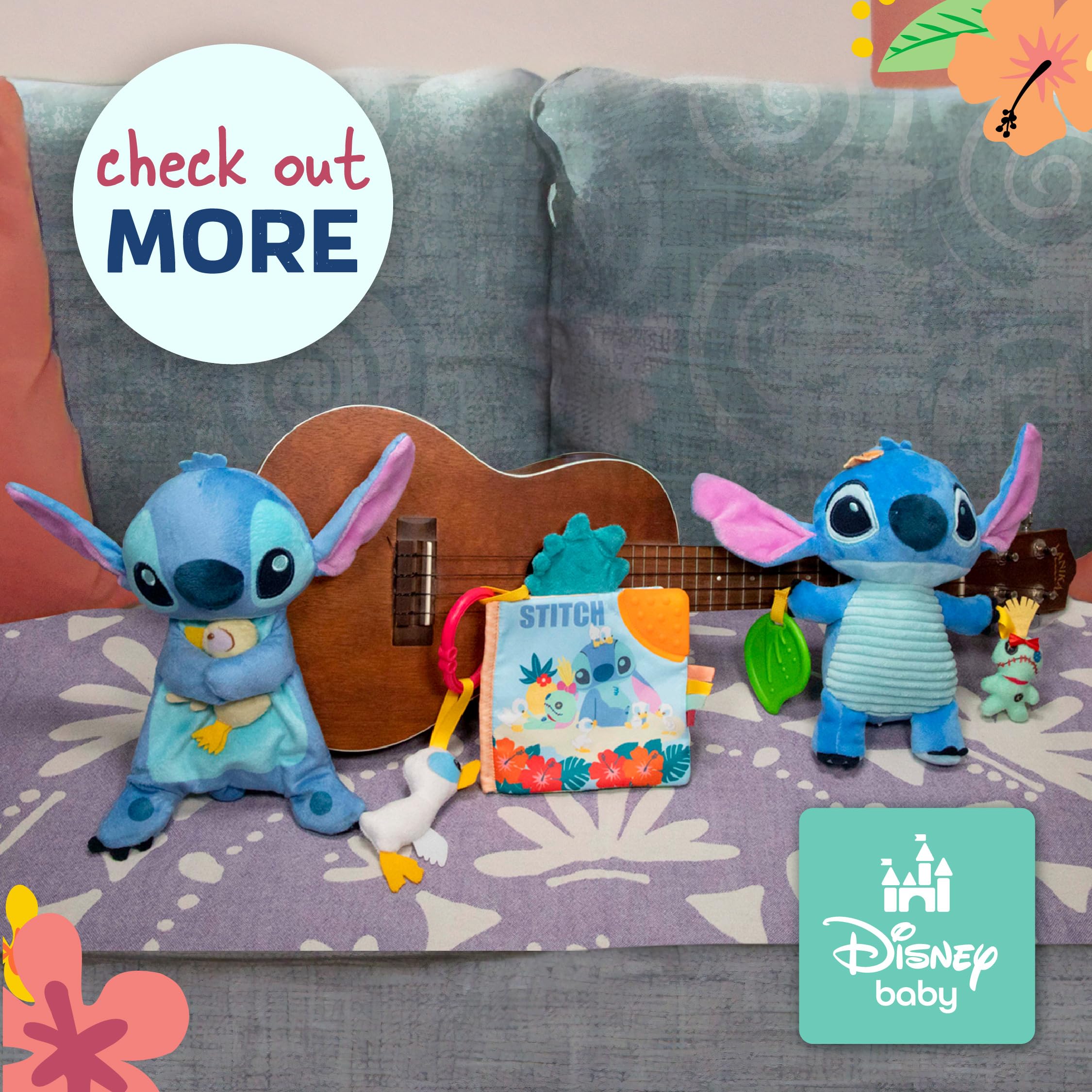 Foto 5 | Manta de Seguridad Kids Preferred Disney Baby Lilo Stitch - Venta Internacional