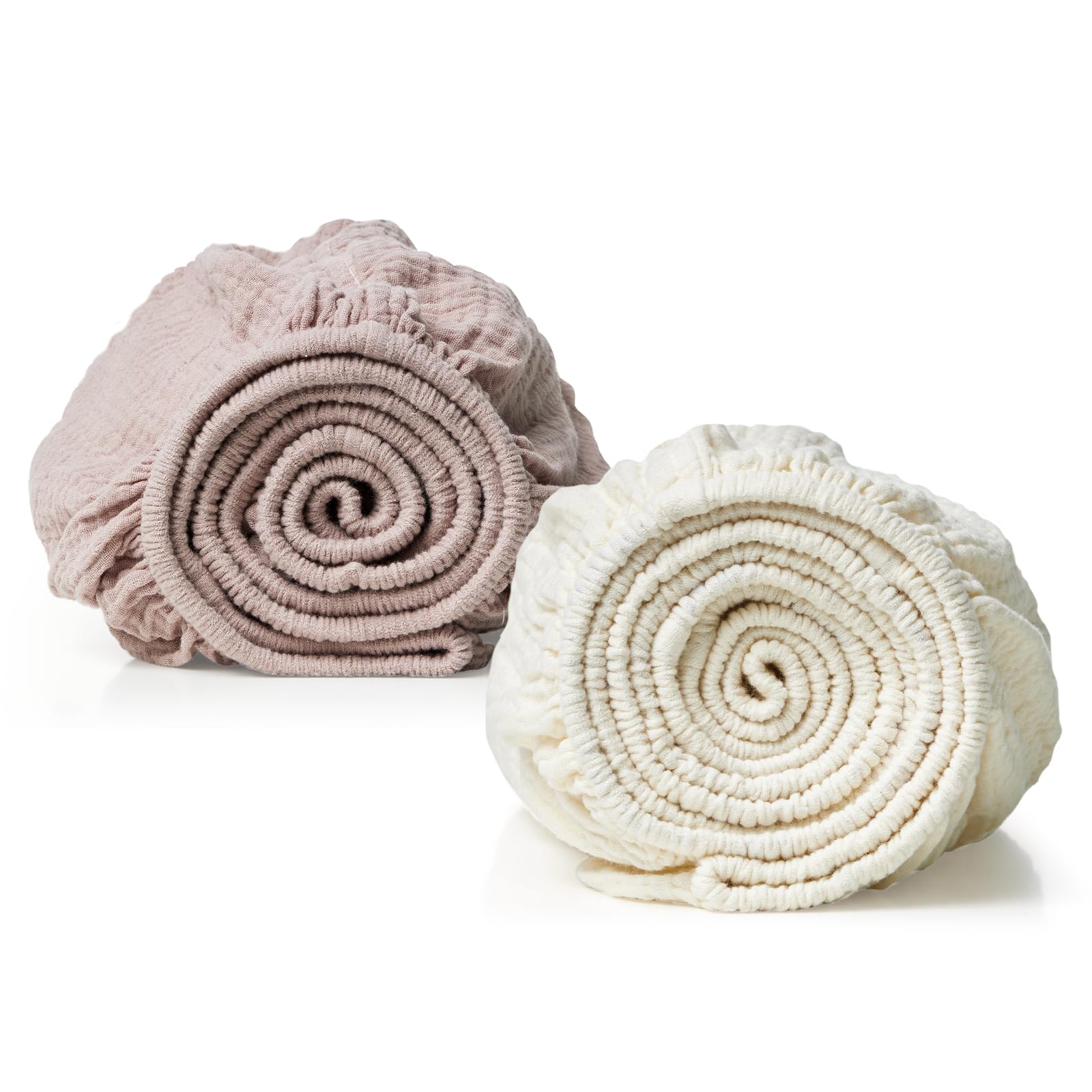 Sábanas Ajustables Momcozy Muslin, 2 Unidades, Algodón, 32 X 16 Cm - Venta Internacional.